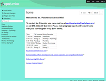 Tablet Screenshot of cpolumbo.wikispaces.com