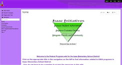 Desktop Screenshot of isaacfederalprograms.wikispaces.com