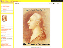 Tablet Screenshot of decasanova.wikispaces.com