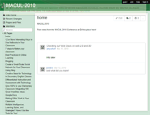 Tablet Screenshot of macul-2010.wikispaces.com