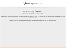 Tablet Screenshot of mariparla.wikispaces.com