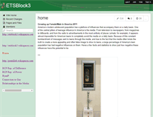 Tablet Screenshot of etsblock3.wikispaces.com