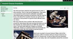 Desktop Screenshot of ancient-greece-inventions.wikispaces.com