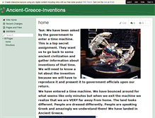 Tablet Screenshot of ancient-greece-inventions.wikispaces.com