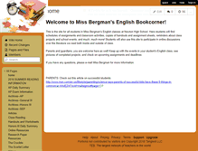 Tablet Screenshot of englishbookcorner.wikispaces.com