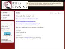 Tablet Screenshot of hoadley.wikispaces.com