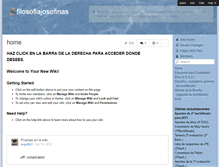 Tablet Screenshot of filosofiajosefinas.wikispaces.com