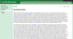 Desktop Screenshot of combinationessay.wikispaces.com