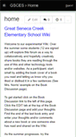 Mobile Screenshot of gsces.wikispaces.com