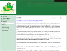 Tablet Screenshot of gsces.wikispaces.com