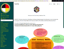 Tablet Screenshot of 21stcenturyhawthorne.wikispaces.com