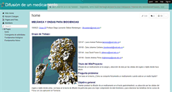 Desktop Screenshot of difusiondeunmedicamento.wikispaces.com