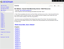 Tablet Screenshot of gesdmath.wikispaces.com