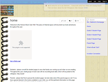 Tablet Screenshot of horizonbookclub.wikispaces.com
