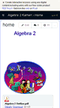 Mobile Screenshot of algebra2-kamen.wikispaces.com