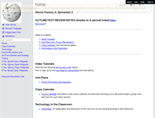 Tablet Screenshot of burell9history.wikispaces.com
