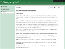 Tablet Screenshot of bibliography1912.wikispaces.com
