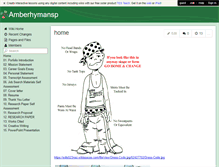 Tablet Screenshot of amberhymansp.wikispaces.com