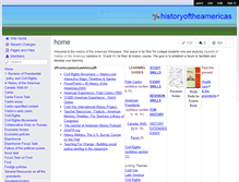 Tablet Screenshot of historyoftheamericas.wikispaces.com