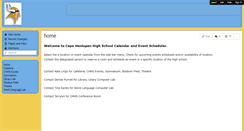 Desktop Screenshot of chhscalendars.wikispaces.com