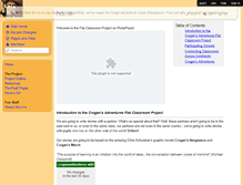 Tablet Screenshot of crogansadventures.wikispaces.com
