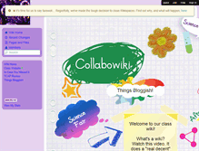 Tablet Screenshot of collabowiki.wikispaces.com