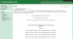 Desktop Screenshot of egstudentservices.wikispaces.com