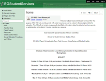 Tablet Screenshot of egstudentservices.wikispaces.com