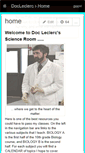 Mobile Screenshot of docleclerc.wikispaces.com