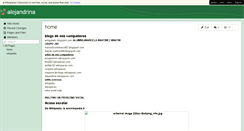 Desktop Screenshot of alejandrina.wikispaces.com