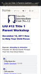 Mobile Screenshot of iu12title1parents.wikispaces.com
