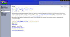 Desktop Screenshot of highlandlps.wikispaces.com