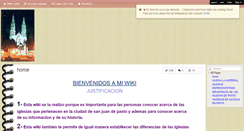 Desktop Screenshot of iglesiasprincipalesdelaciudaddepasto.wikispaces.com