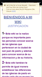 Mobile Screenshot of iglesiasprincipalesdelaciudaddepasto.wikispaces.com