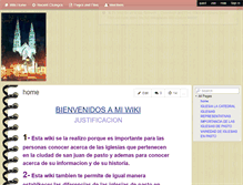 Tablet Screenshot of iglesiasprincipalesdelaciudaddepasto.wikispaces.com