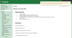 Desktop Screenshot of heidiudl.wikispaces.com