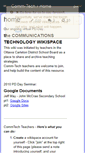 Mobile Screenshot of comm-tech.wikispaces.com