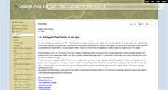 Desktop Screenshot of catcherintheryecp3.wikispaces.com