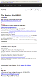 Mobile Screenshot of ancientworld2009.wikispaces.com