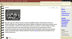 Desktop Screenshot of gestionrafaelaybarra.wikispaces.com