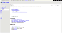 Desktop Screenshot of 2dscience.wikispaces.com