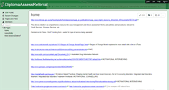 Desktop Screenshot of diplomaassessreferral.wikispaces.com