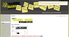 Desktop Screenshot of grammadrama.wikispaces.com