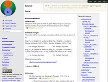 Tablet Screenshot of englishi-ii.wikispaces.com