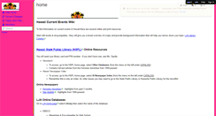 Desktop Screenshot of hicurrentevents.wikispaces.com