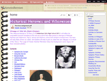 Tablet Screenshot of historicalheroines.wikispaces.com