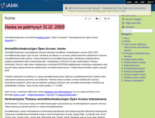 Tablet Screenshot of iamk.wikispaces.com