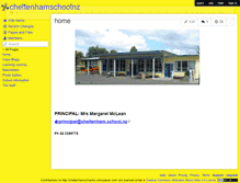 Tablet Screenshot of cheltenhamschoolnz.wikispaces.com