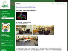 Tablet Screenshot of luselandschoollibrary.wikispaces.com