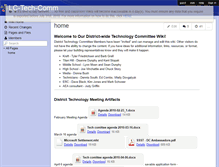 Tablet Screenshot of lc-tech-comm.wikispaces.com